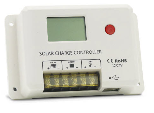 SRNE HC series solar charge controller - front view