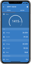 Load image into Gallery viewer, Victron Smart Solar 100V/50A Charge Controller 12-24V