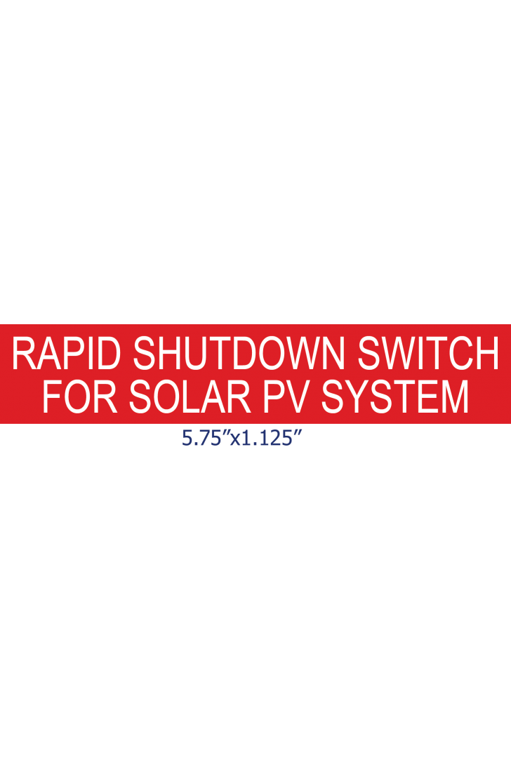 SSP-169 Rapid Shutdown Switch for Solar PV System