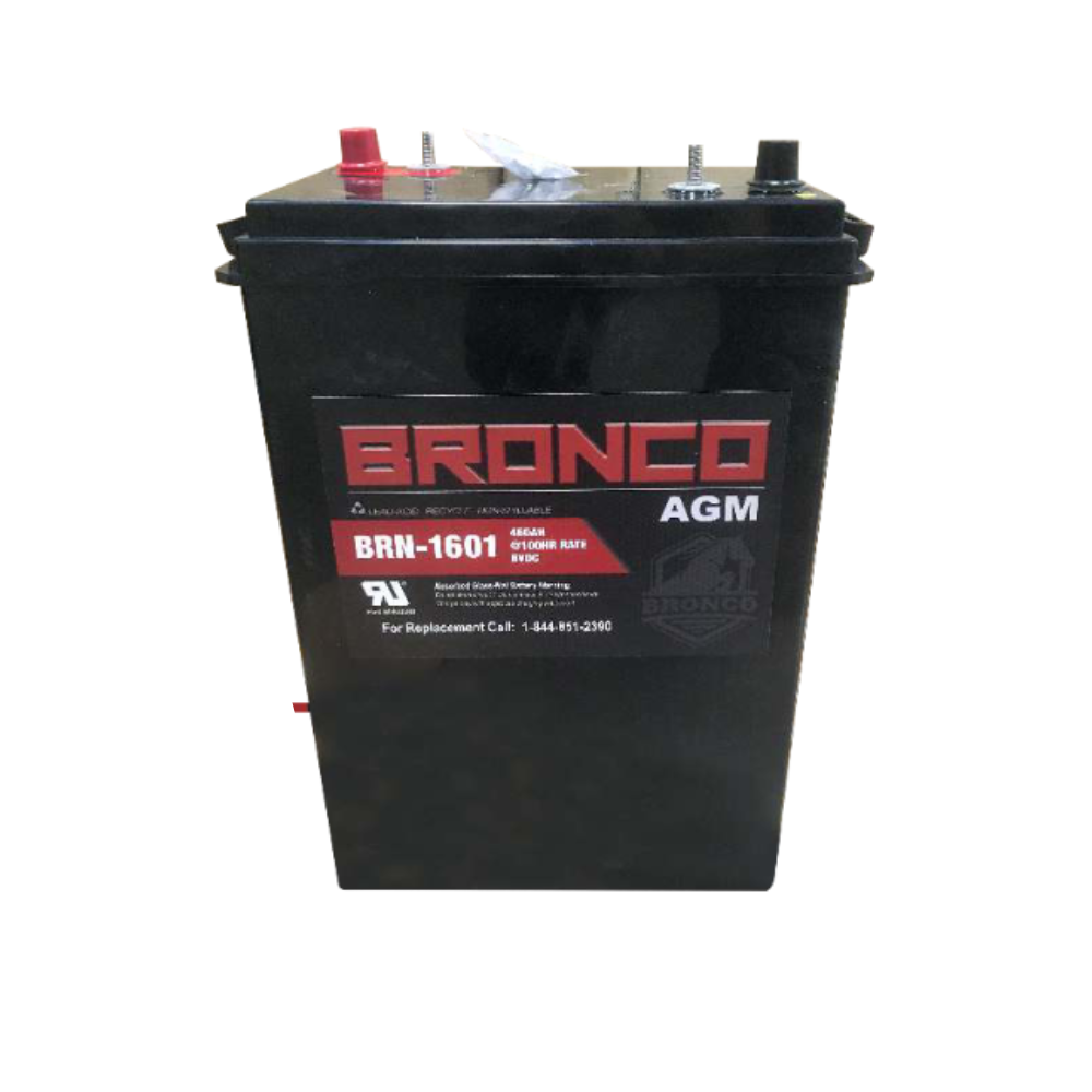 Batterie Bronco BRN-1601 AGM 460 Ah 6 V à décharge profonde L16