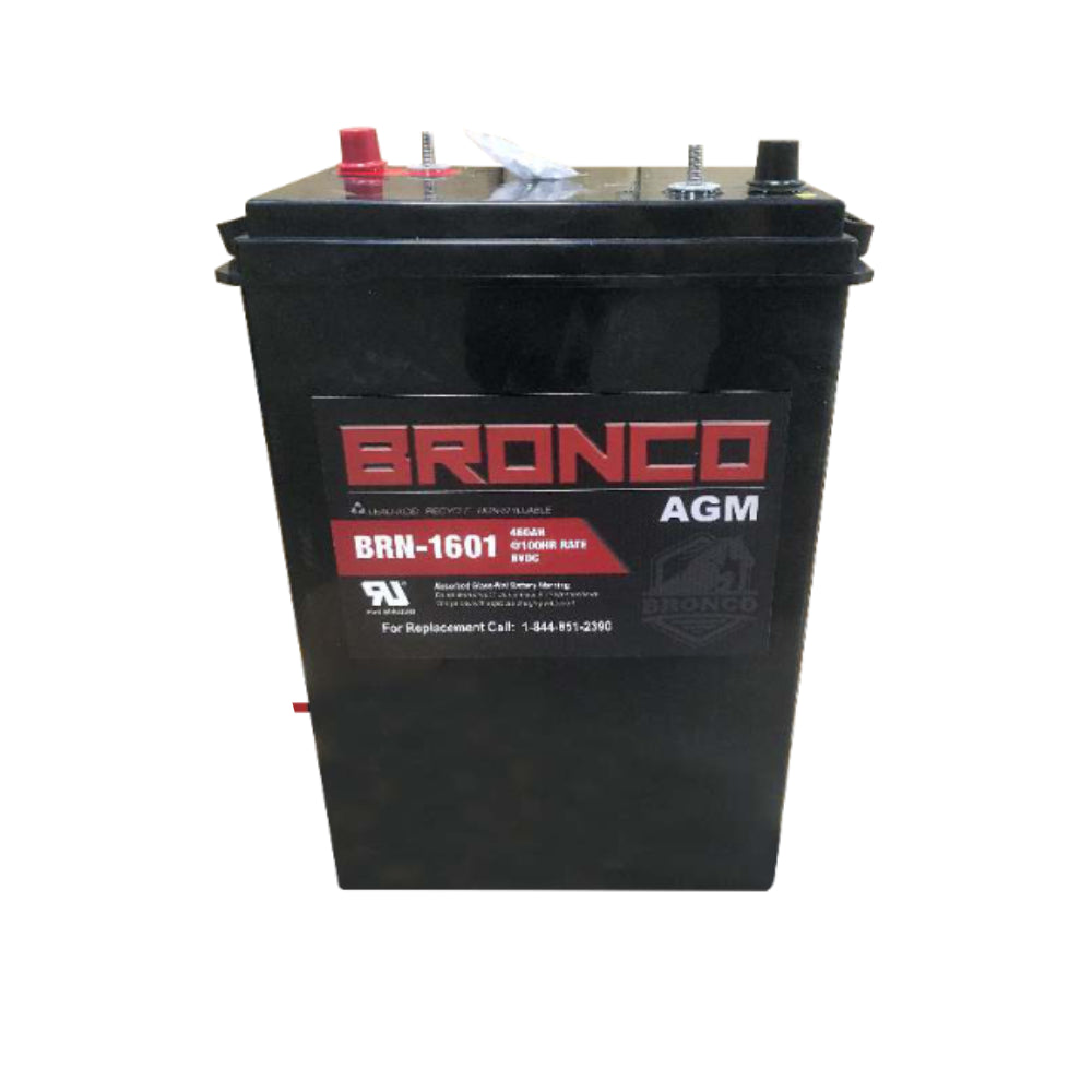 Bronco BRN-1601 AGM 460Ah 6V Deep Cycle L16 Battery