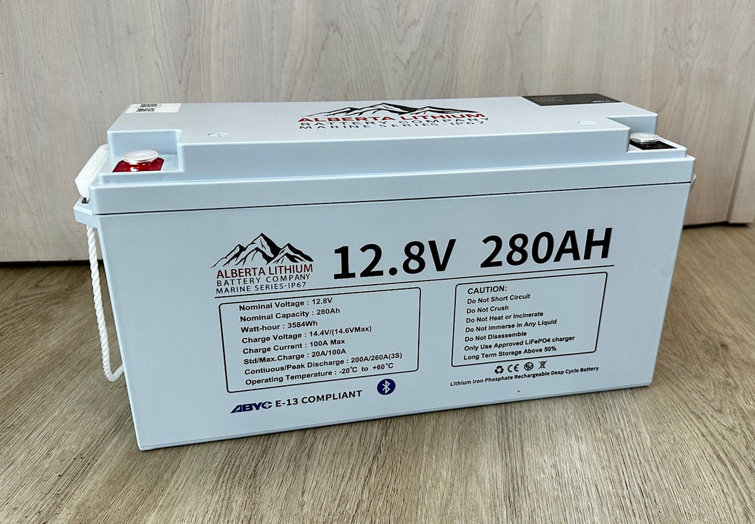 12.8V 280AH LiFePO4 RV battery