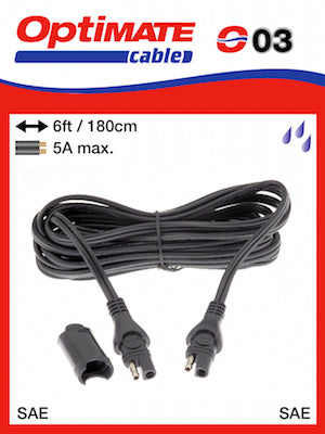 OptiMATE CABLE O-03 Extender  Power sport